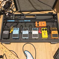 Guitar effect pedals